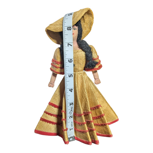 Vintage - Novelty Straw Doll -- Collectable - Picture 3 of 9